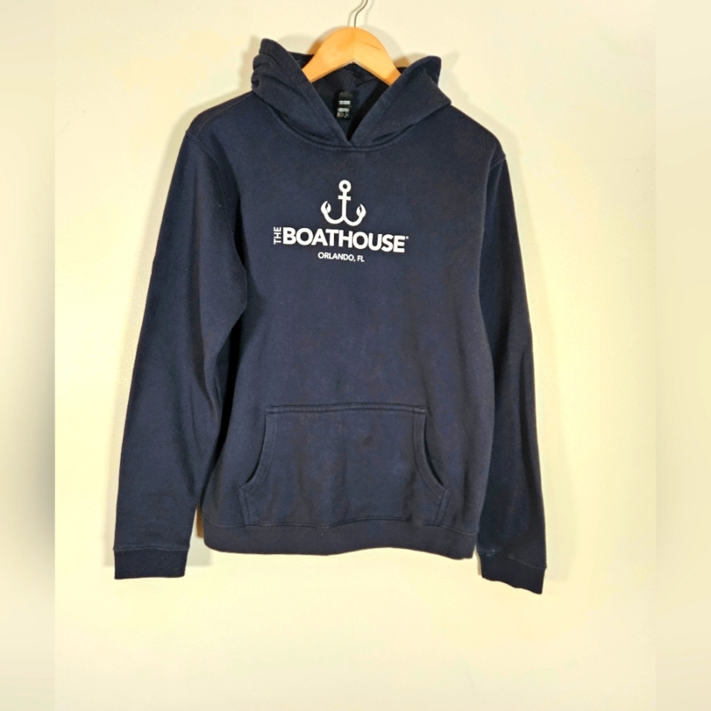 Boathouse Disney Youth XL Hooded Pullover Graphic Sweatshirt Nautical Casual